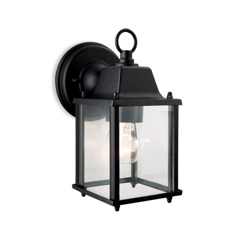 Firstlight 8666BK Coach 1 Light Black Outdoor Wall Lantern