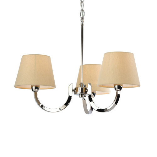 Firstlight 2321PST Fairmont 3 Light Stainless Steel Pendant