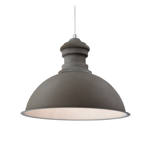 Firstlight 2307CN Aztec 1 Light Rough Sand Concrete Pendant