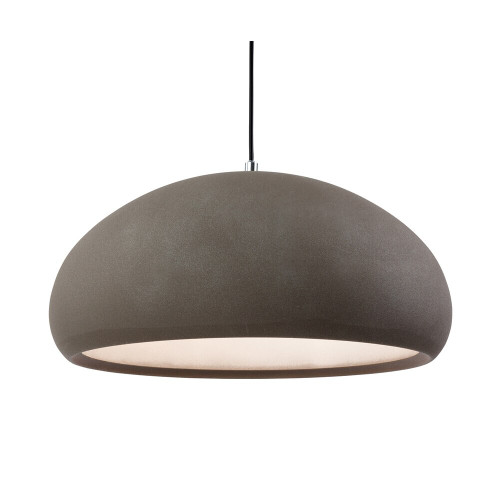 Firstlight 2308CN Costa 1 Light Rough Sand Concrete Pendant