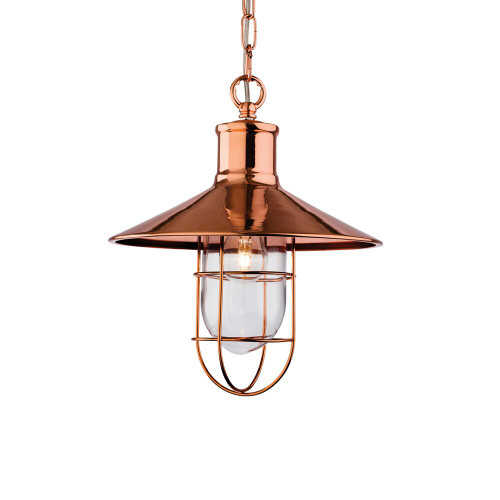 Firstlight 2306CP Crescent Copper Ceiling Pendant