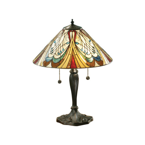 Interiors 1900 64163 Hector Tiffany Table Lamp