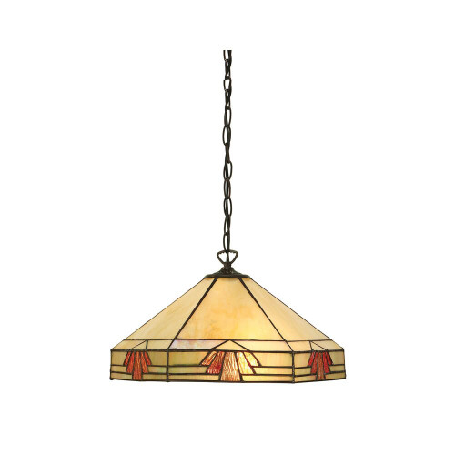 Interiors 1900 64285 Nevada Tiffany Pendant