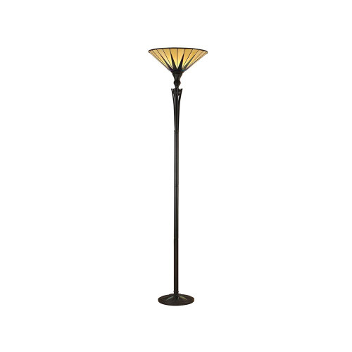 Interiors 1900 64042 Dark Star Uplighter Floor Lamp