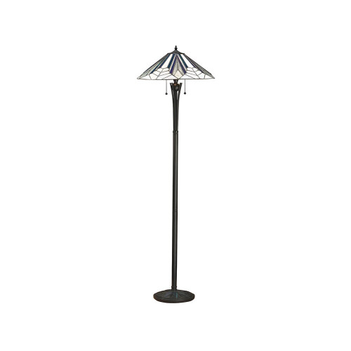 Interiors 1900 63934 Astoria 2 Light Floor Lamp