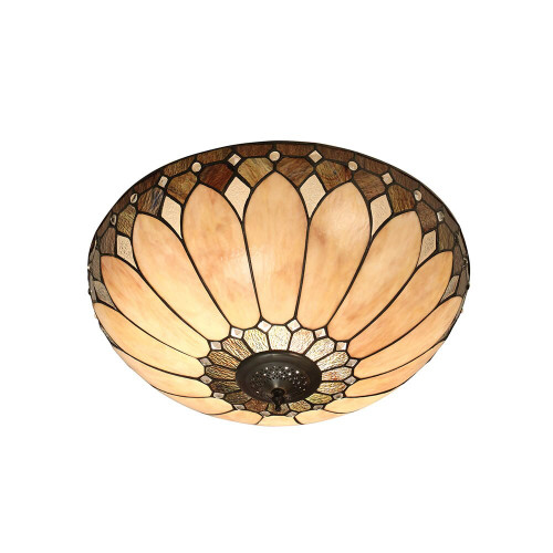 Interiors 1900 63973 Brooklyn Tiffany Flush Fitting