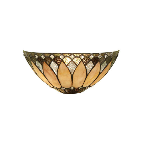 Interiors 1900 63983 Brooklyn 1 Light Tiffany Wall Light