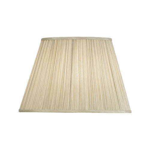 Interiors 1900 CA1FSASH-W Kemp 16.5andquot; Pleated Beige Shade