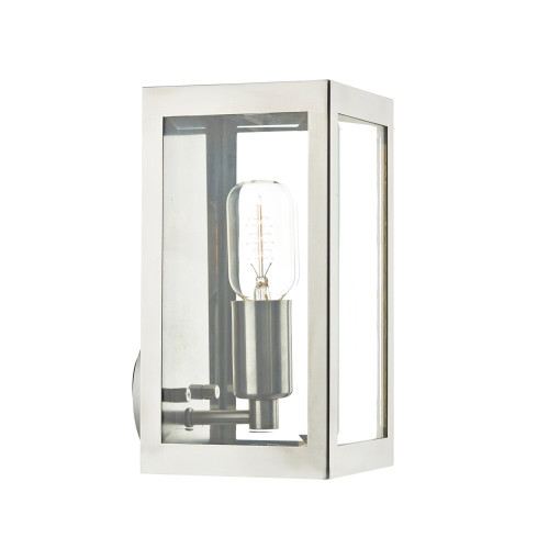 Dar Lighting Dar  ERA0744 Era 1 Light Polished Chrome Outdoor wall Light 
