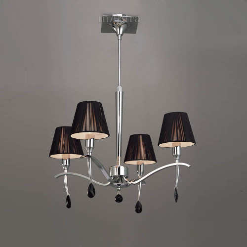 Mantra Lighting Mantra M0343 Siena 4 Light Ceiling Pendant