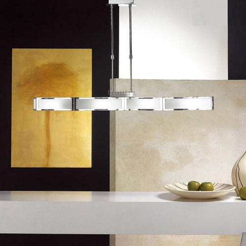 Mantra Lighting Mantra M0397 Duna Modern Polished Chrome Ceiling Fitting