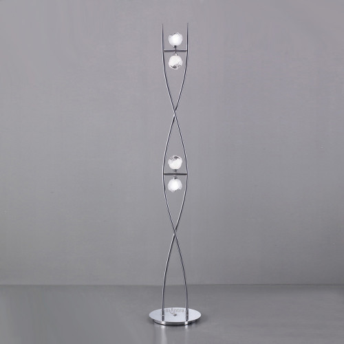 Mantra Lighting Mantra M0816 Fragma 4 Light Polished Chrome Floor Lamp