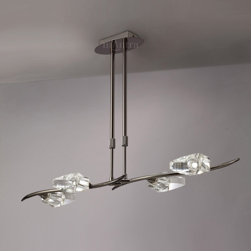 Mantra Lighting Mantra M1456BC Eclipse 4 Light Pendant Bar Ceiling Light