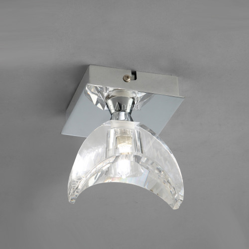 Mantra Lighting Mantra M1457 Eclipse 1 Light Chrome Ceiling Light