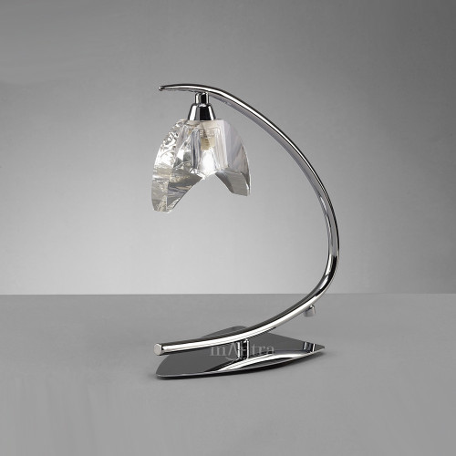 Mantra Lighting Mantra M1458 Eclipse 1 Light Chrome Table Lamp
