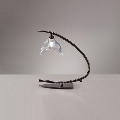 Mantra Lighting Mantra M1458BC Eclipse 1 Light Chrome Table Lamp