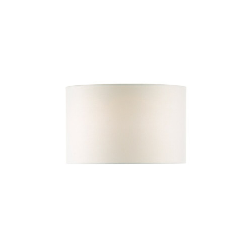 Dar Lighting Dar  PYR182 Pyramid Taupe Linen Cotton Drum Shade 