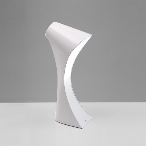 Mantra Lighting Mantra M1546 Ora 1 Light White Lacquer Decorative Table Lamp