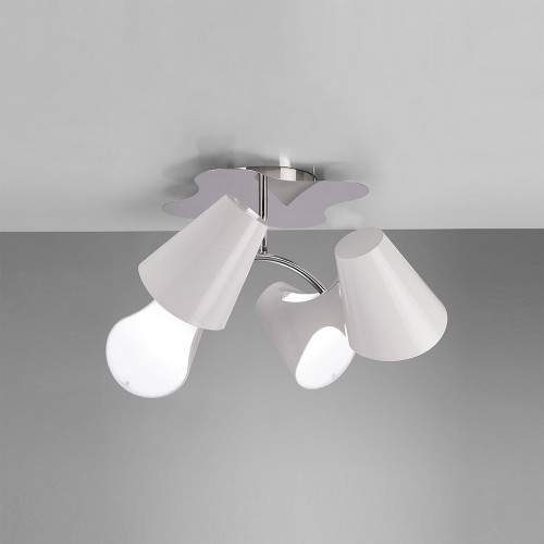 Mantra Lighting Mantra M1545 Ora 4 Light Decorative White Lacquer Fitting