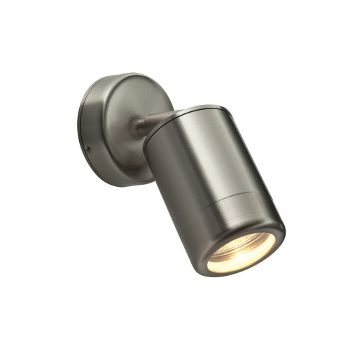 Saxby Lighting Saxby ST5010S Odyssey IP65 1 Light Steel GU10 wall fitting