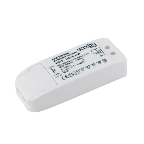 Saxby Lighting Saxby 43816 Driver Constant Current 12W LED in White