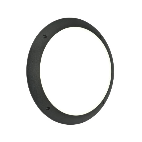 Saxby Lighting Saxby 55689 Seran LED Matt Black Outdoor Wall Light