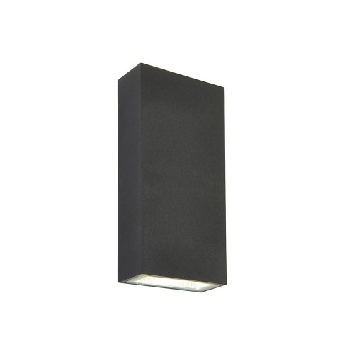 Saxby Lighting Saxby 67687 Morti Twin Light Outdoor LED Wall Light