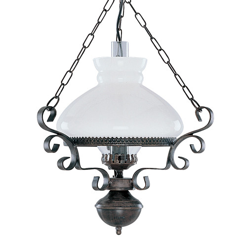 Searchlight 576RU Lanterns 1 Light Rustic Ceiling Pendant