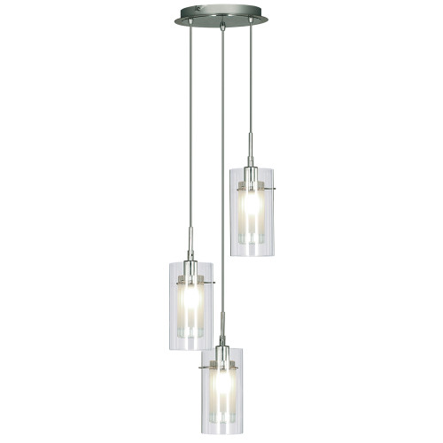 Searchlight 2300-3 Duo-1 3 Light Ceiling Fitting