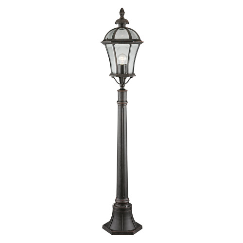 Searchlight 1568 Capri 1 light outdoor post fitting