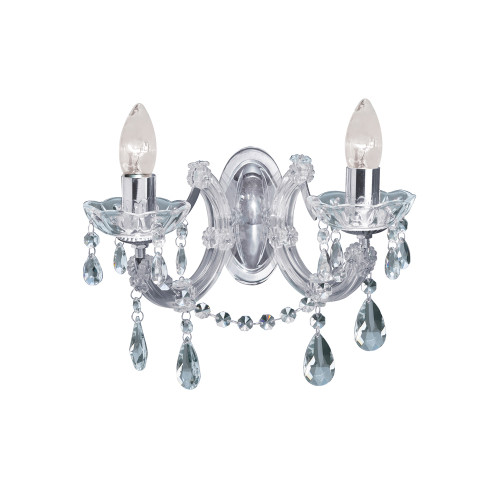 Searchlight 399-2 Marie Therese 2 light wall fitting