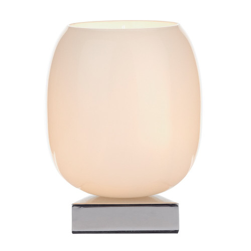 Dar Lighting Dar  DIN412 Dino 1 Light Polished Chrome Touch Table Lamp 