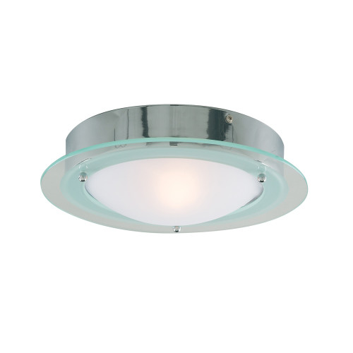 Searchlight 3108CC Bathroom 1 light flush ceiling fitting