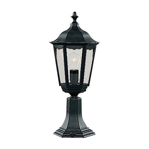 Searchlight 82503BK Alex 1 light outdoor small post
