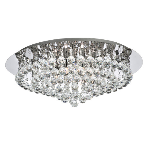 Searchlight 3408-8CC Hanna 8 light Flush Ceiling Fitting