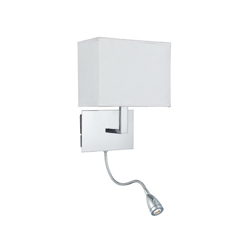 Searchlight 6519CC Wall 2 Light Chrome Switched Wall Bracket