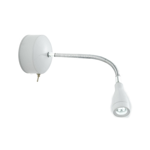 Searchlight 9917WH Picture Lights 1 Light LED White Bracket