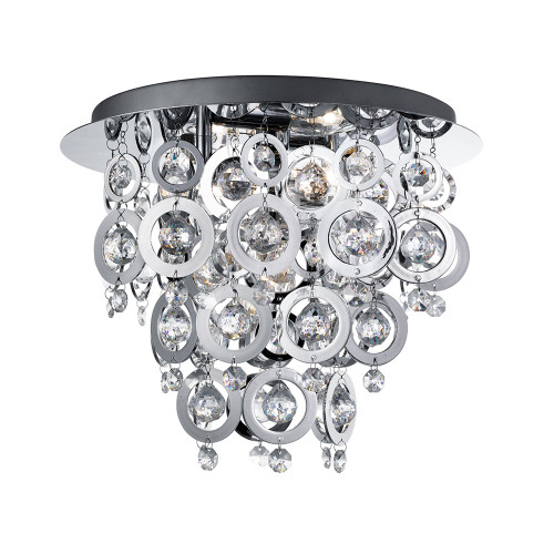 Searchlight 0573-3CC Nova 3 Light Chrome Semi Flush Fitting