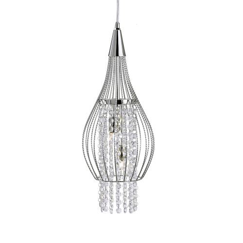 Searchlight 3242-2CC Rocket 2 Light Chrome Ceiling Pend