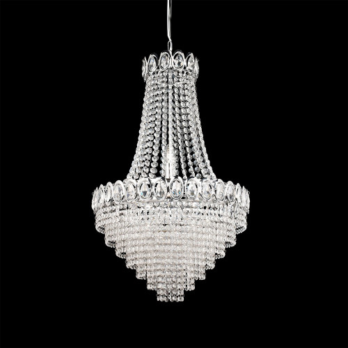 Searchlight 1611-6CC Crystal Chrome/Crystal Chandelier
