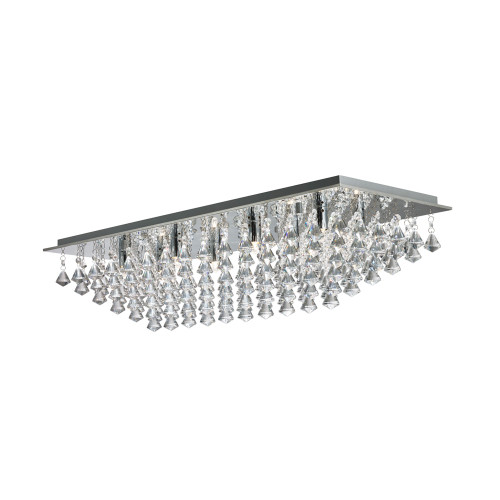 Searchlight 7828-8CC Hanna 8 Light Chrome Flush Fitting