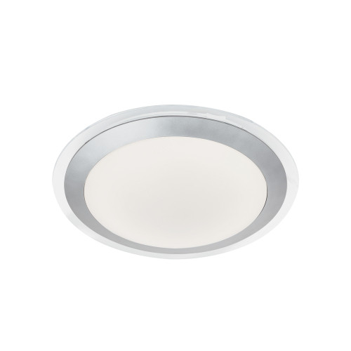 Searchlight 7684-33SI LED Silver Bathroom Flush Fitting