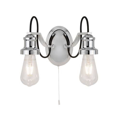 Searchlight 1062-2CC Olivia Polished Chrome Wall Fitting