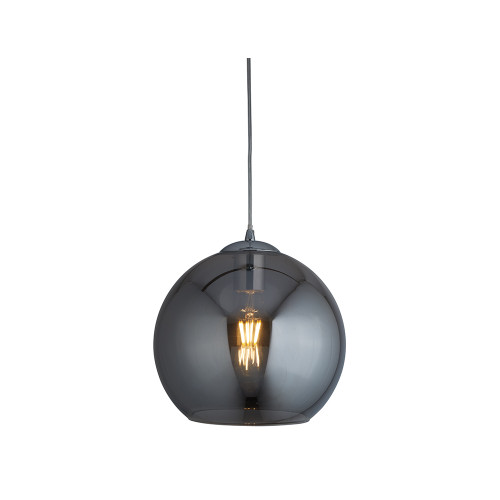 Searchlight 1632SM Balls Smoked Glass/Chrome Round Pendant