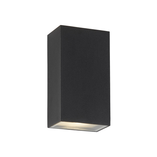 Searchlight 8852BK Outdoor Black Rectangular LED Wall Bracket