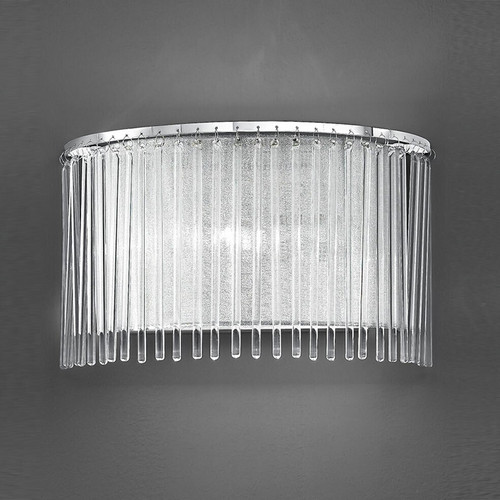 Fran LF2190/1 Eros 1 Light Chrome Wall Bracket