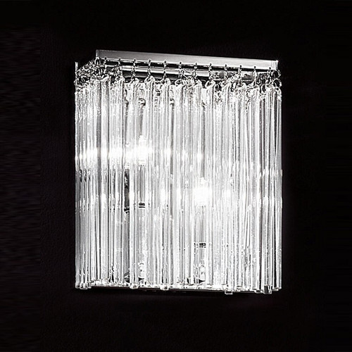 Fran LF2093/2 Carillon 2 Light Chrome Wall Bracket