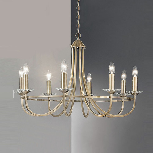Fran LF2147/8 Carousel 8 Light Bronze Ceiling Fitting