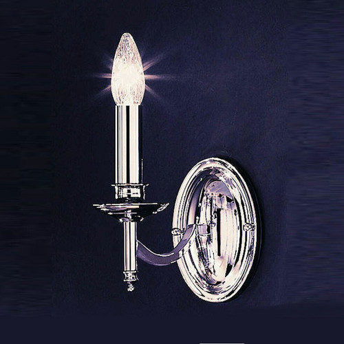 Fran LF2090/1 Petrushka 1 Light Chrome Wall Bracket