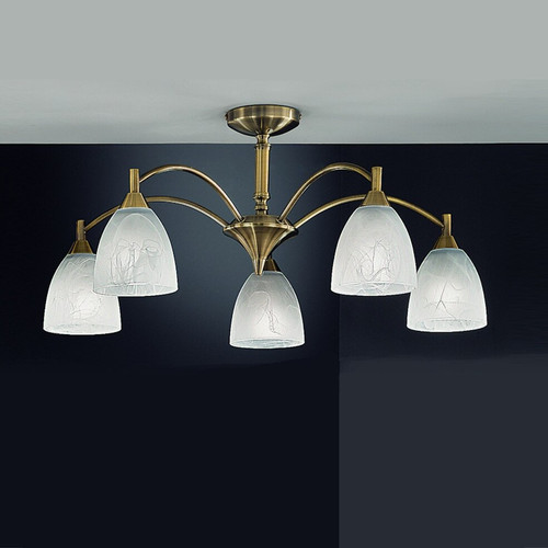 Fran LF2105/5 Emmy 5 Light Bronze Semi-Flush Fitting